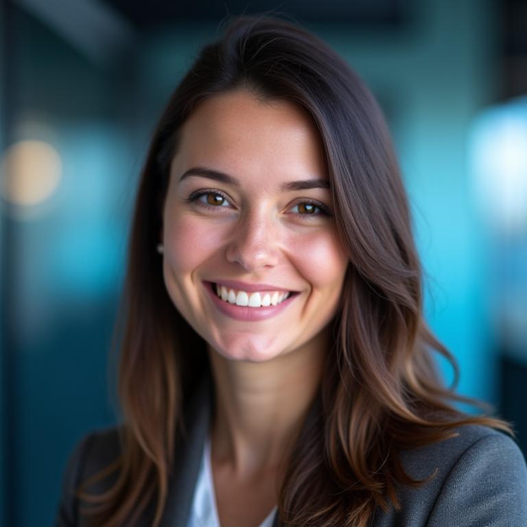 Photo d'une lead développeuse